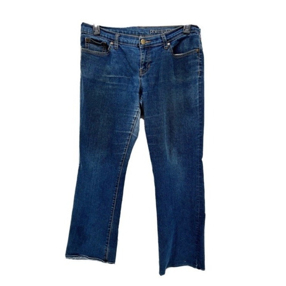 Gap Jeans Womens Size 10 Bootcut Blue Long And Lean Stretch Regular Mid Rise
